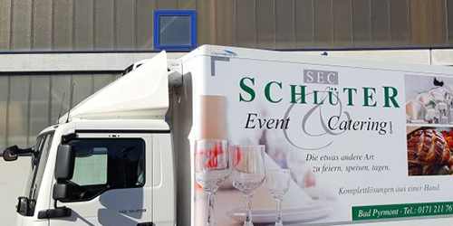 schlueter-event-catering-badpyrmont-lkw Kühlkofferaufbau auf TGL MAN Fahrgestell