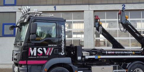 Meiller Absetzkipper AUfbau Fahrzeugbau Hameln Schierling