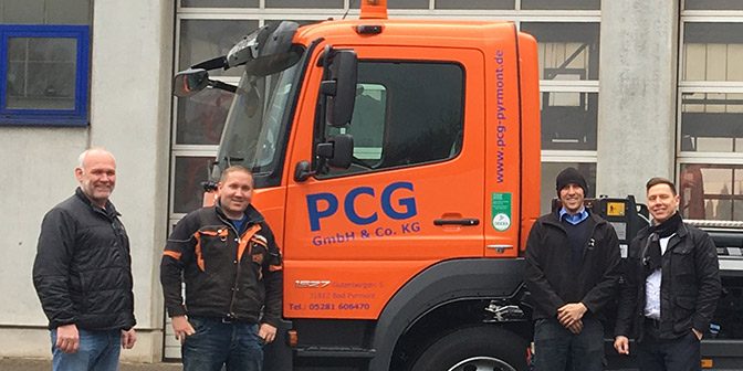 Meiller Absetzkipper AK 10 mit Fernsteuerung PCG Bad-Pyrmont