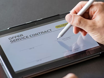 Palfinger Servicevertrag