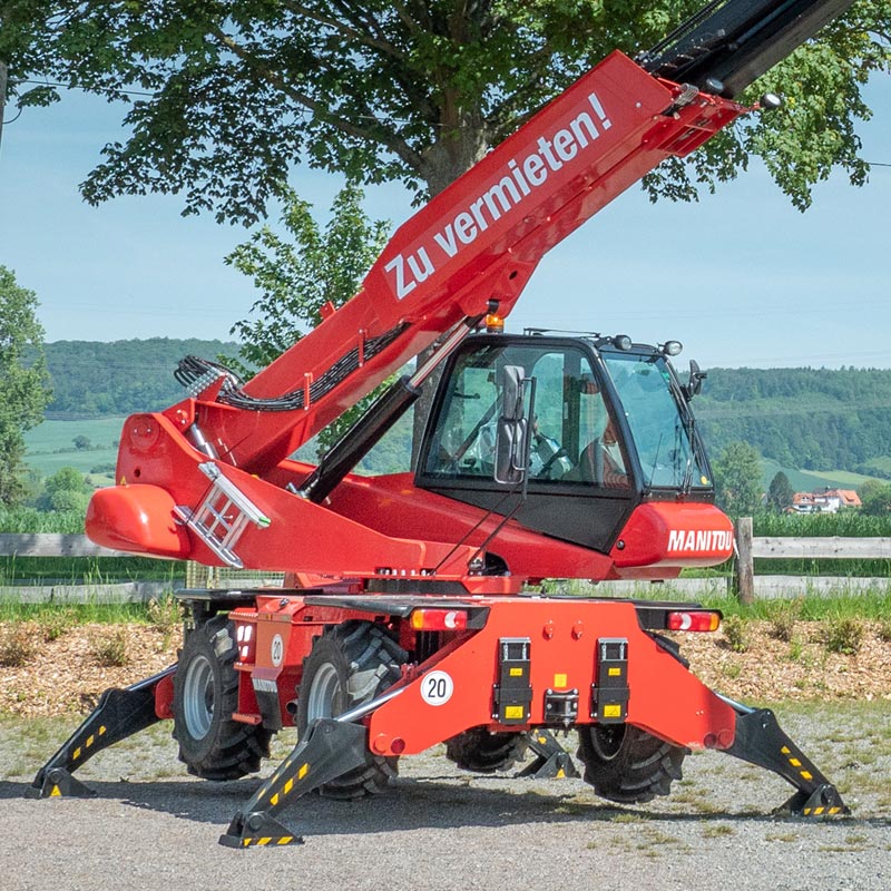 Dachdeckerei Kurt Möhle setzt auf Manitou MRT vom Gabelstapler Service Hameln