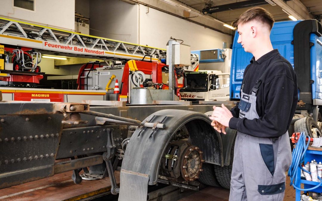 Einblicke – Ausbildung Kfz Mechatroniker Nutzfahrzeugtechnik (Henri, TCL)