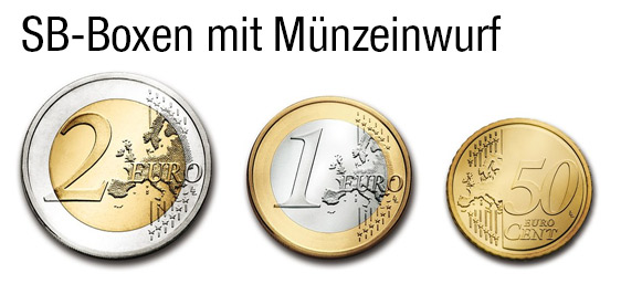 SB-Box Münzeinwurf